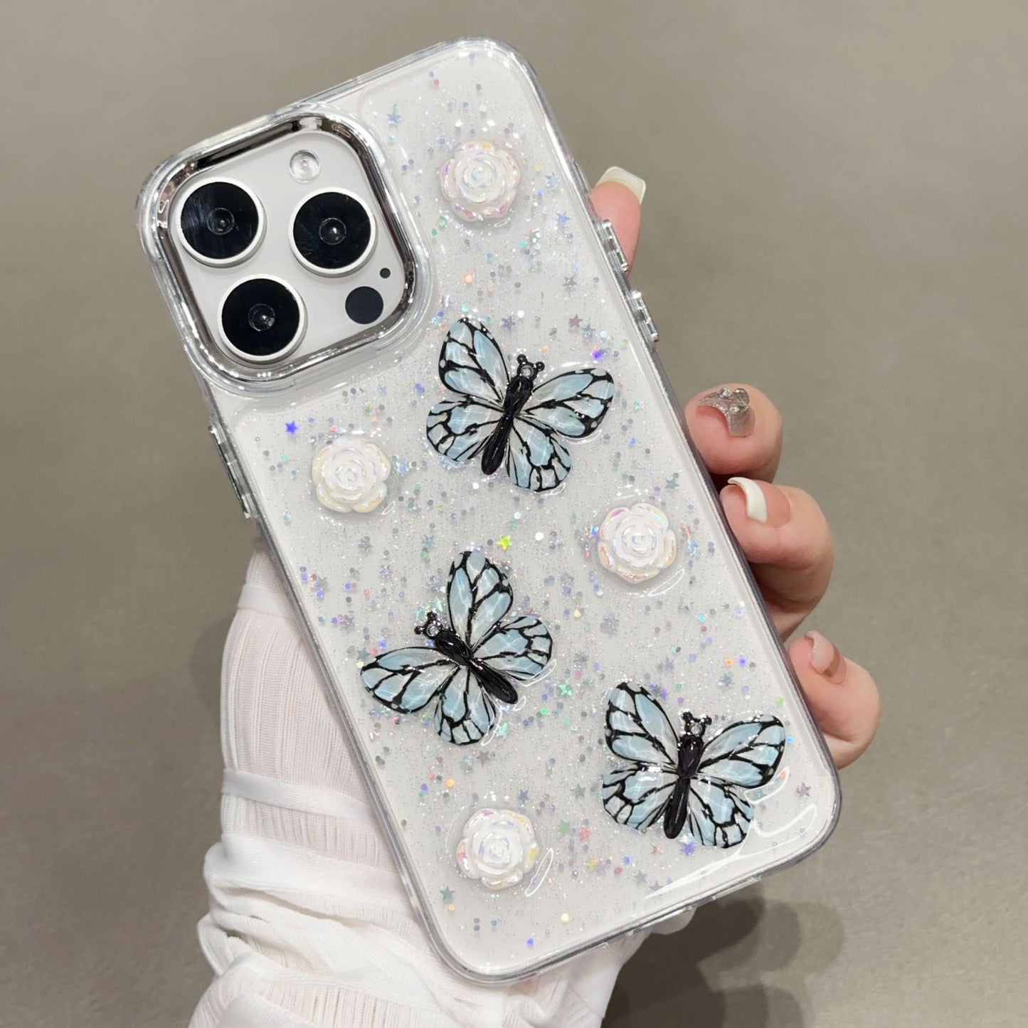 New Bling Butterfly Phone Case for iPhone