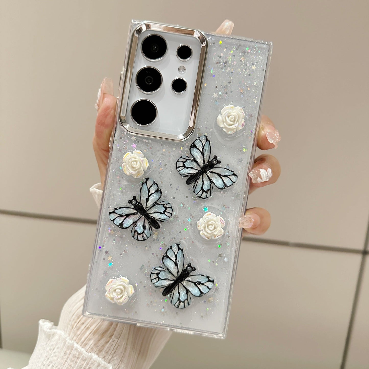 New Bling Butterfly Phone Case for Samsung