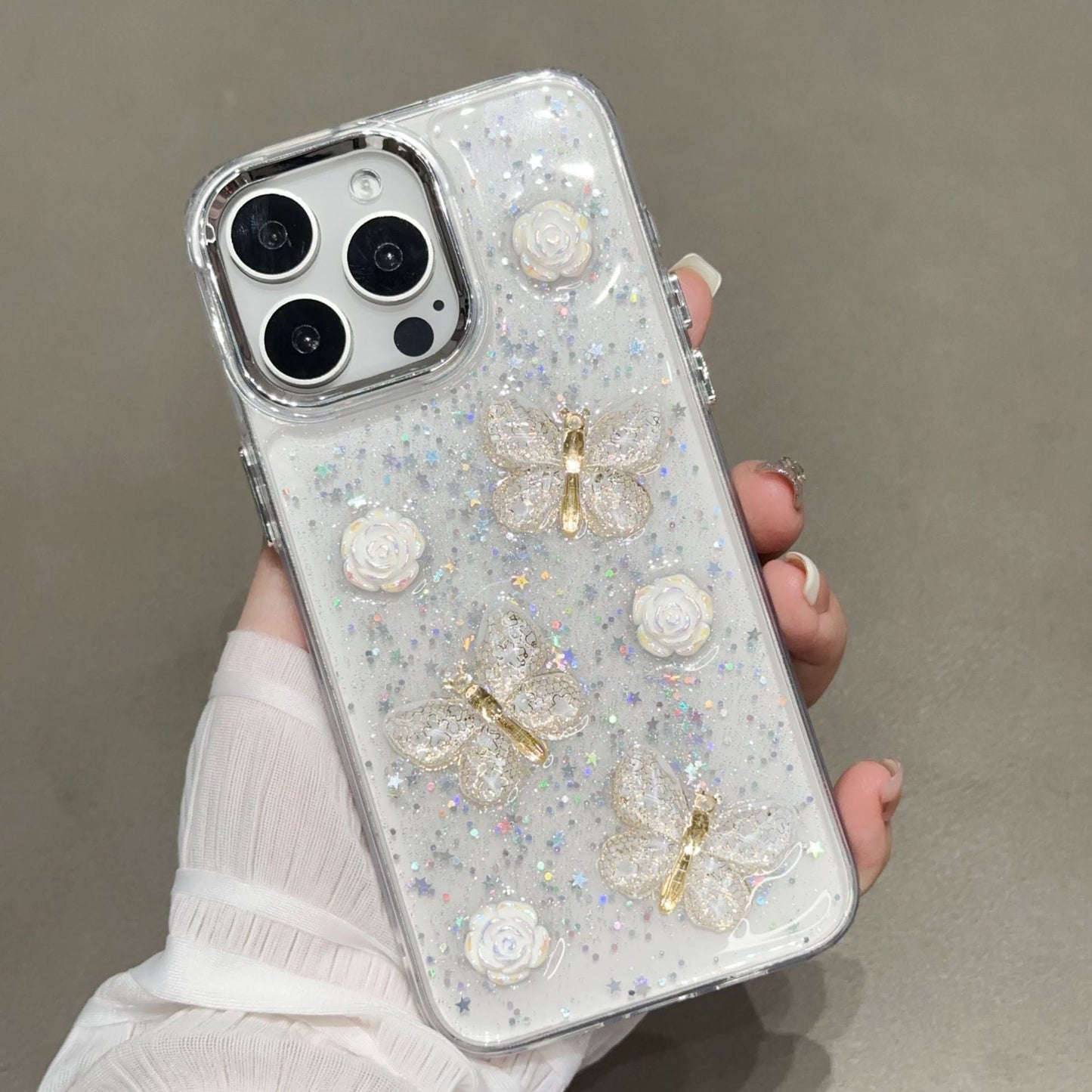 New Bling Butterfly Phone Case for iPhone
