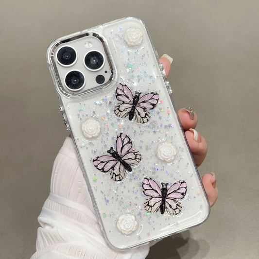 New Bling Butterfly Phone Case for iPhone