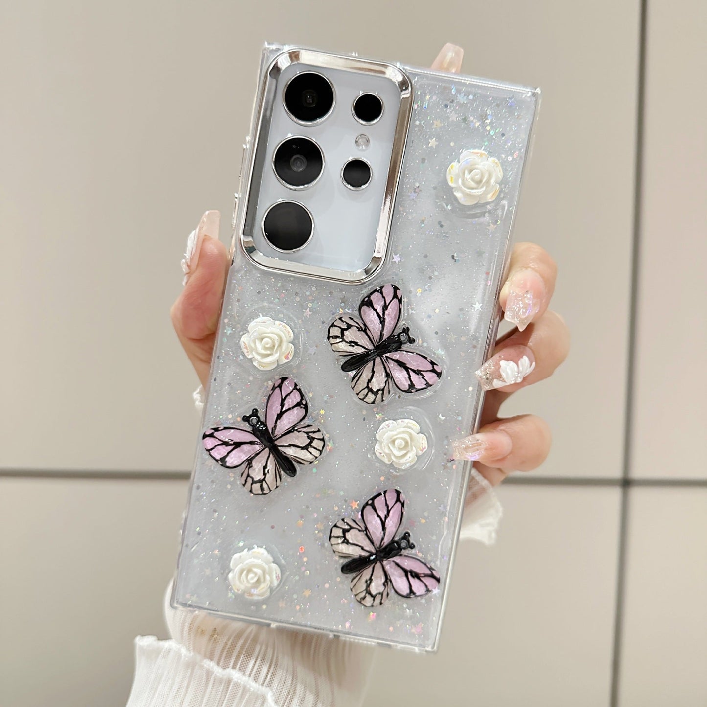 New Bling Butterfly Phone Case for Samsung